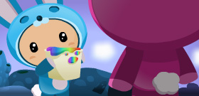 Cuteki postal: El Color del Amor