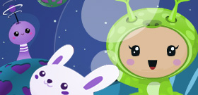 Cuteki postal: Amor Espacial