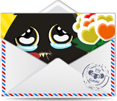 Cuteki postal animada