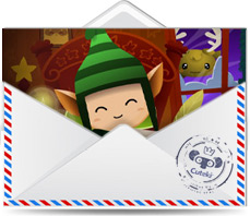 Cuteki postal animada