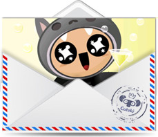 Cuteki postal animada