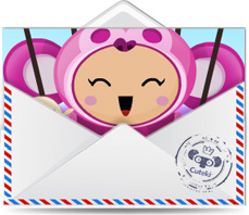 Cuteki postal animada