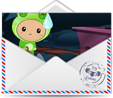 Cuteki postal animada