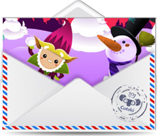 Cuteki postal animada