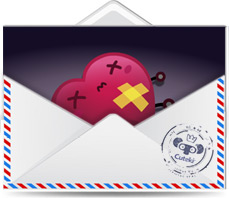 Cuteki postal animada