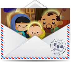 Cuteki postal animada